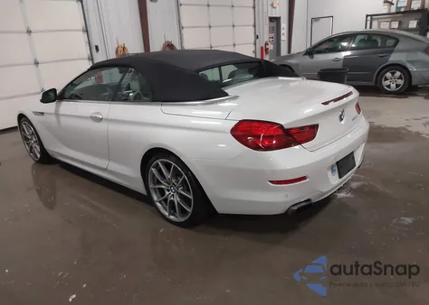 2012 BMW 650I from USA, damaged, VIN WBALZ3C51CDL72940